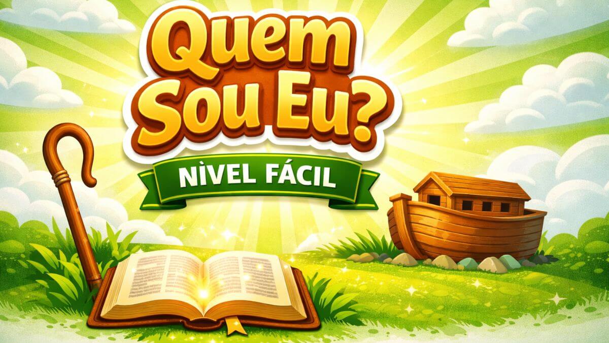 Capa Quem Sou Eu Bíblico - Nível Fácil