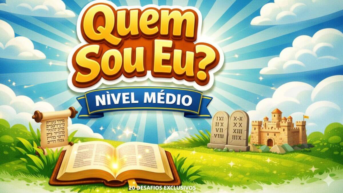 Capa Quem Sou Eu Bíblico - Nível Médio