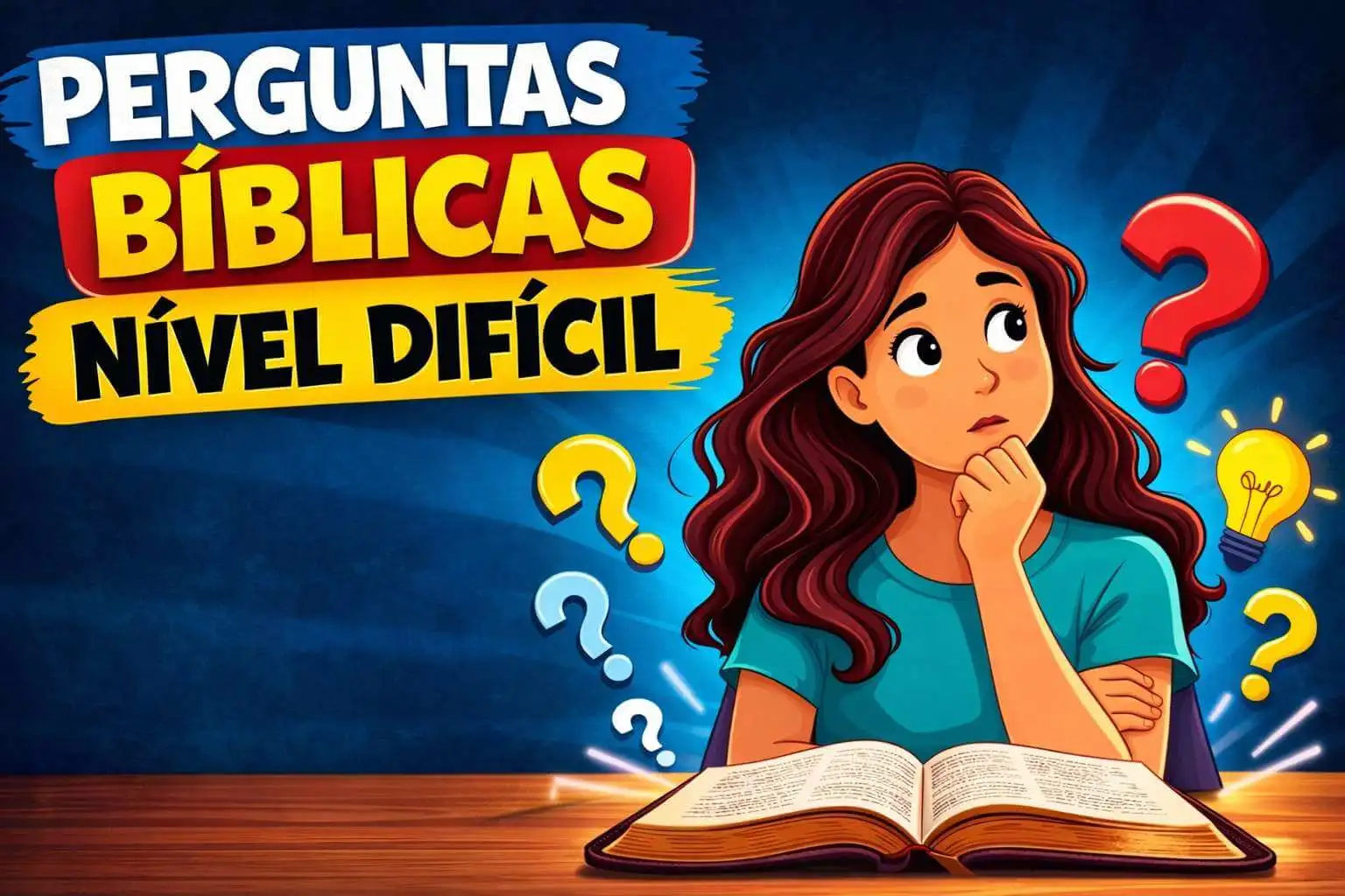 Quiz Bíblico Nível Difícil