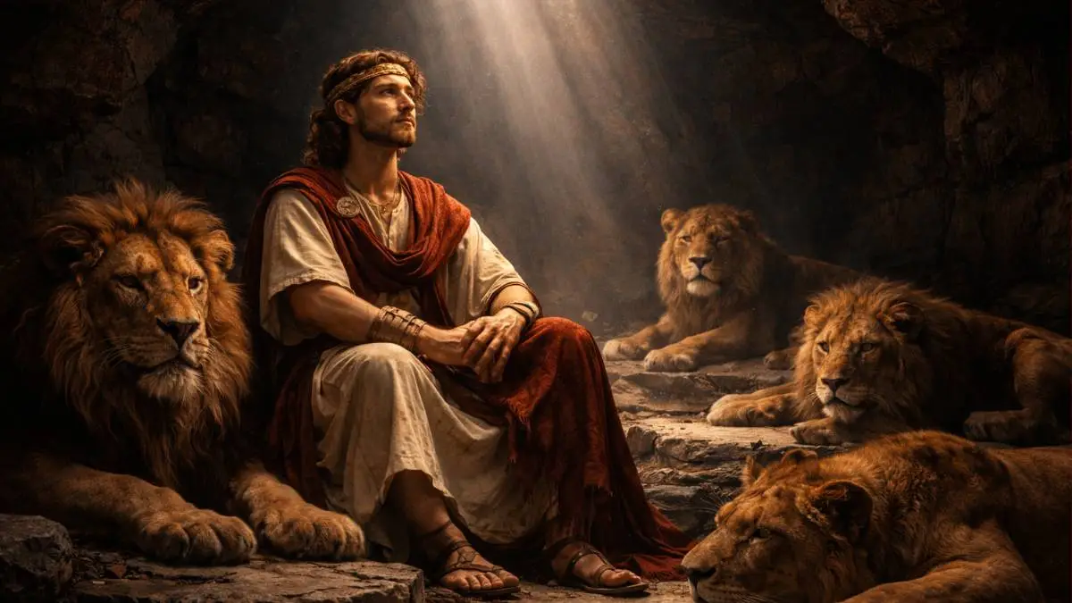 O Profeta Daniel na cova dos leões