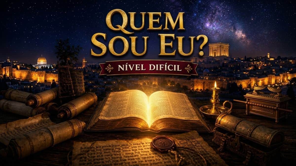 Capa Quem Sou Eu Bíblico - Nível Difícil