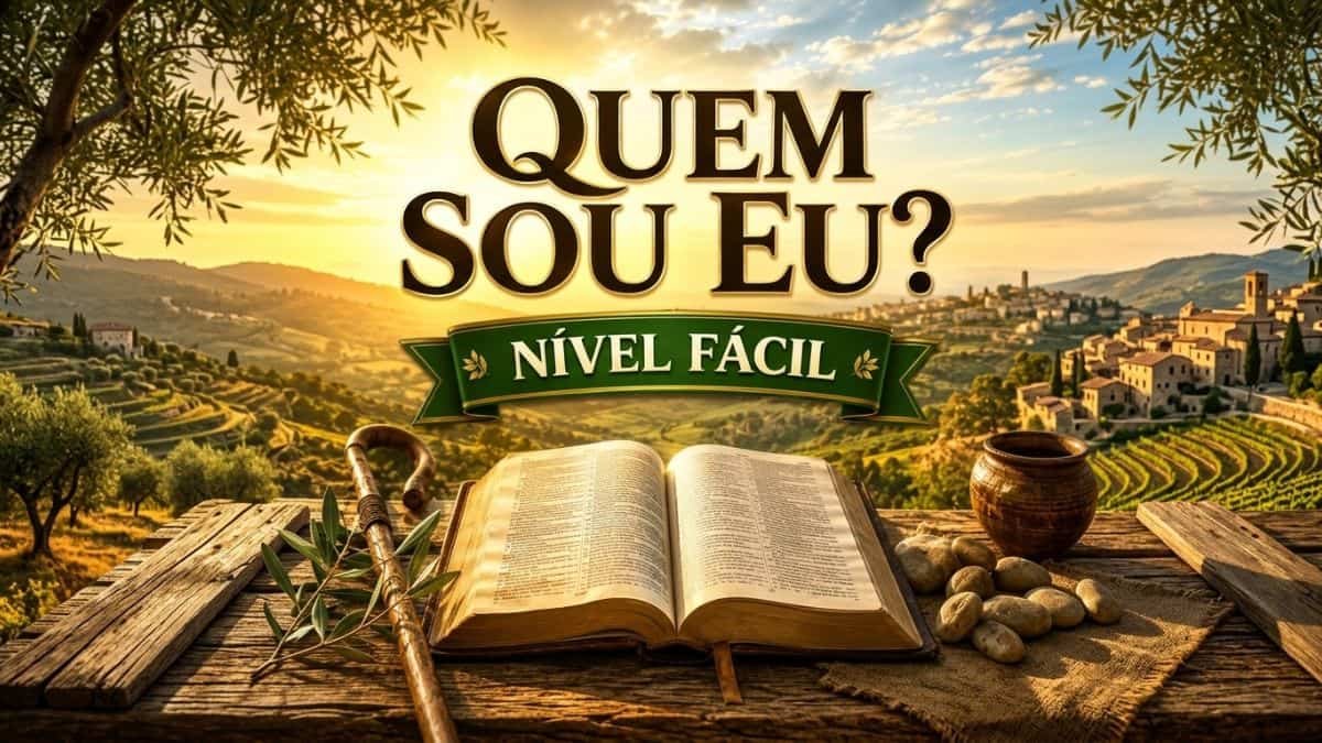 Capa Quem Sou Eu Bíblico - Nível Fácil