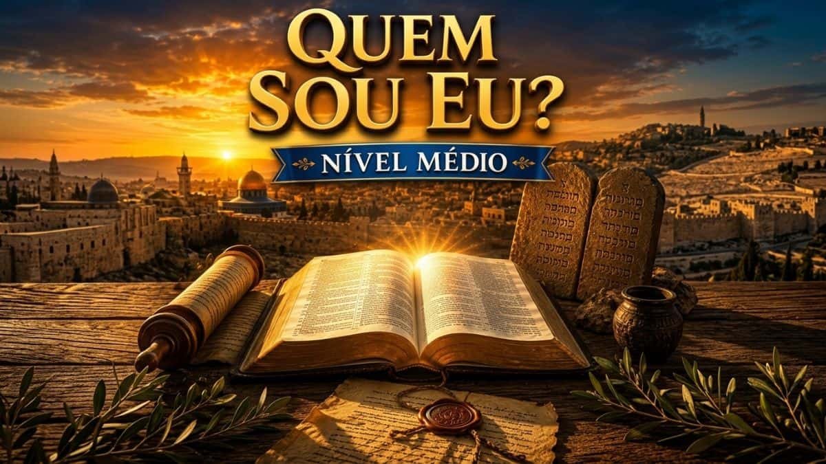 Capa Quem Sou Eu Bíblico - Nível Médio