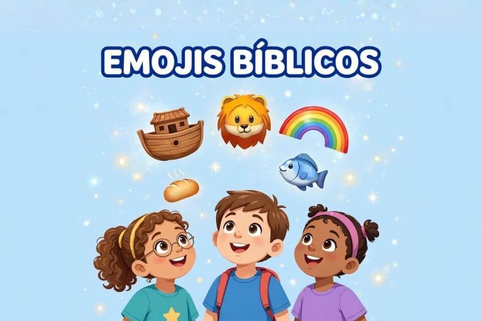 Desafio dos Emojis Bíblicos para Crianças