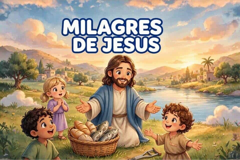 Milagres de Jesus para Crianças