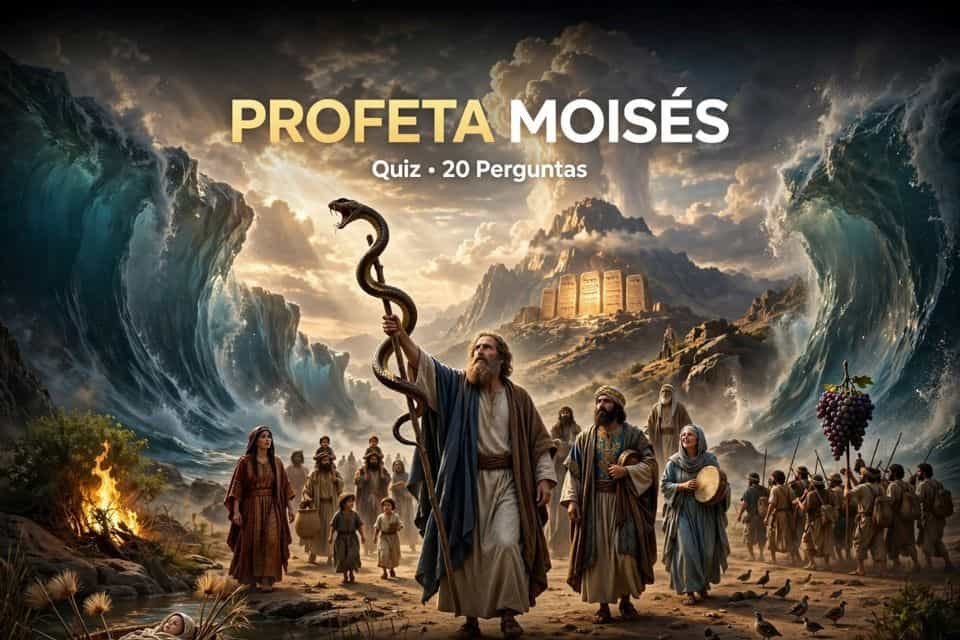 Quiz Bíblico sobre o Profeta Moisés