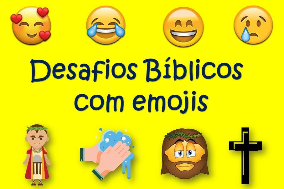 conhecimentos bíblicos: personagens bíblicos emojis